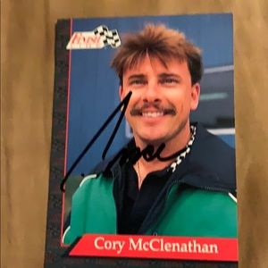 Authentic Corey McClenathan autograph